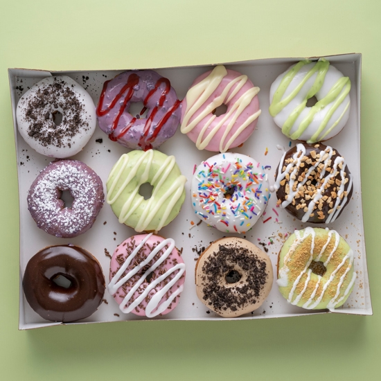 Popsicle Donut Box